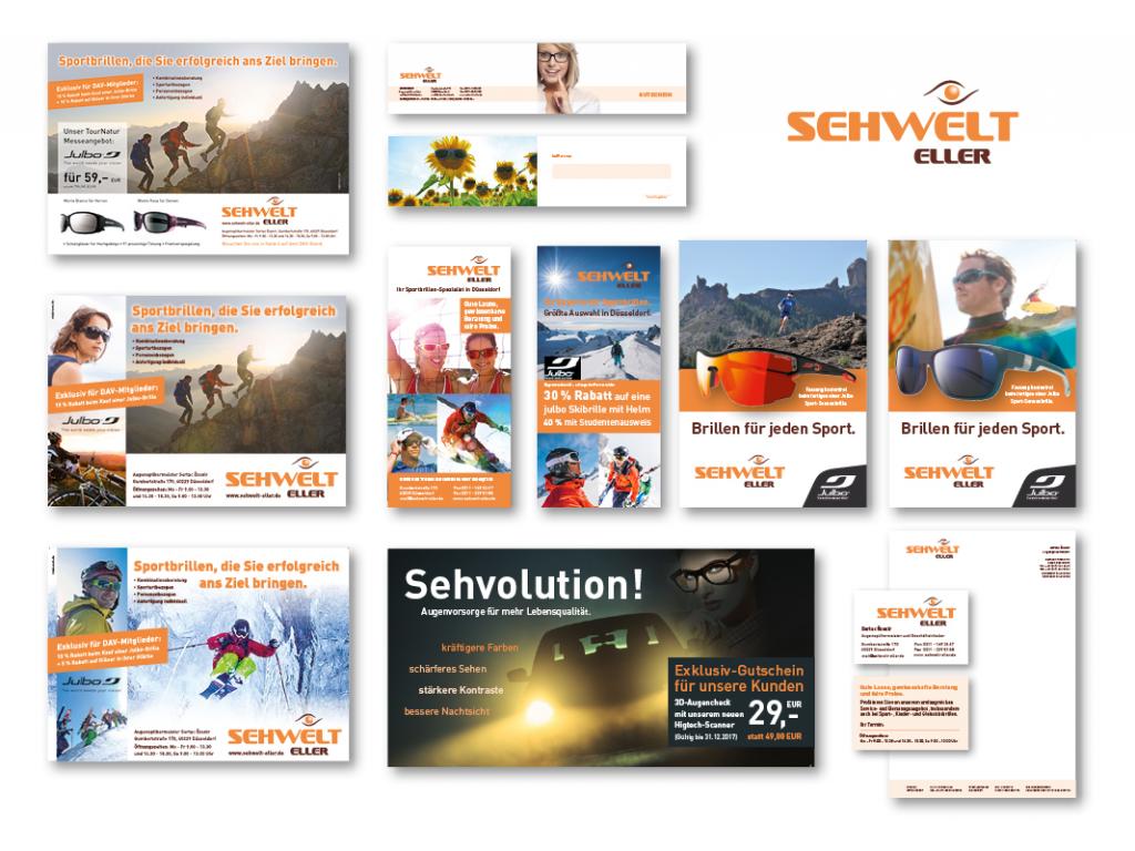 Corporate Design, Anzeigen, Flyer, Aktionen